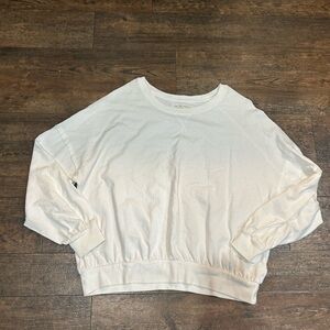 We The Free Off-White Crew Neck Sweater